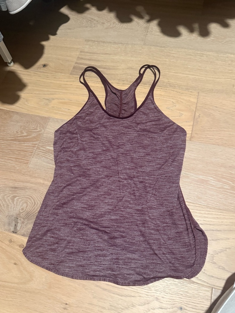 lululemon athletica Women's Heather Plum Racerback Tank